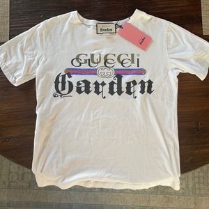 Gucci Garden Rare Vintage Logo Print Tee